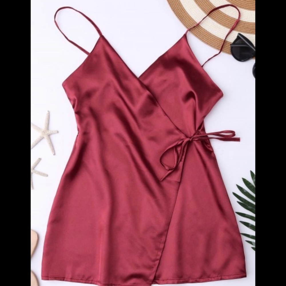 Cami warp slip dress